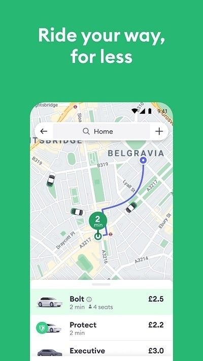 bolt打车app