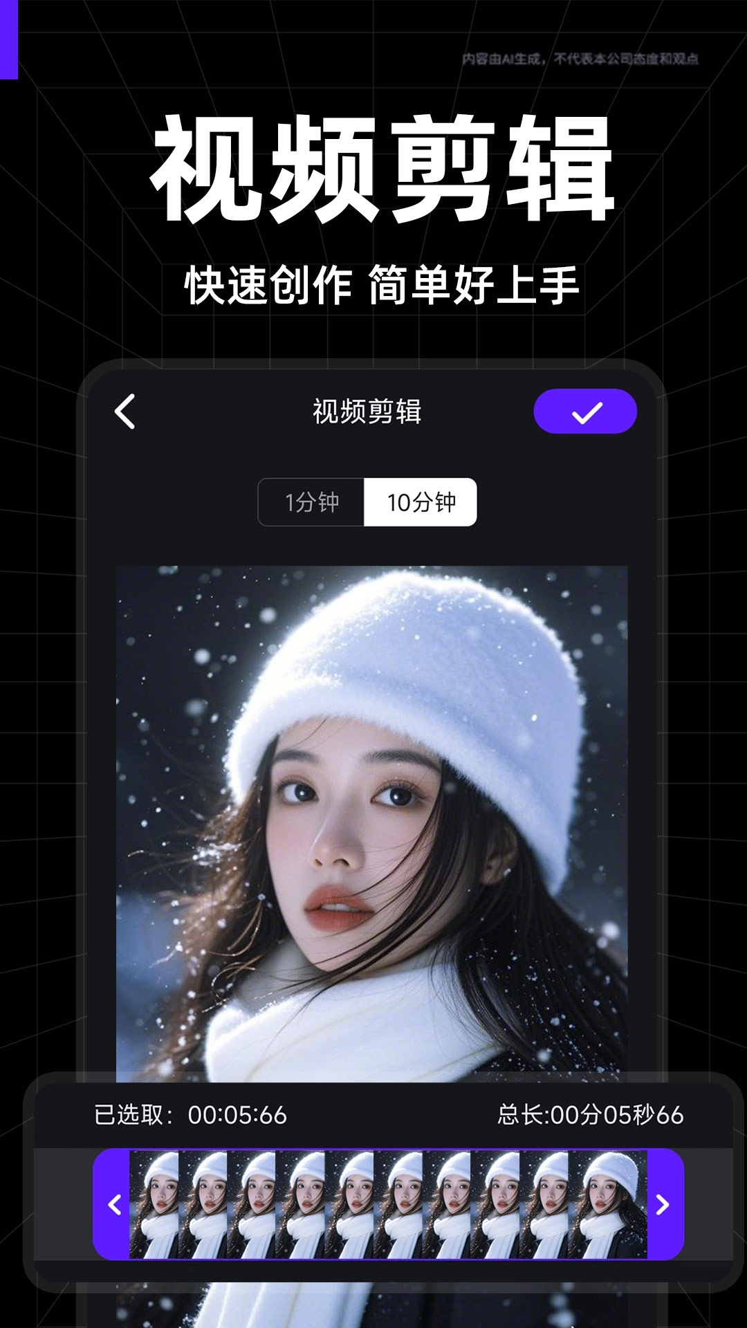 快映免费剪辑app