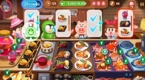 line熊大上菜安卓版