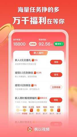枫以视频赚钱
